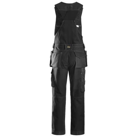 Salopette avec poches holster, Canvas+ 0214 noir - OFFICINA.shop