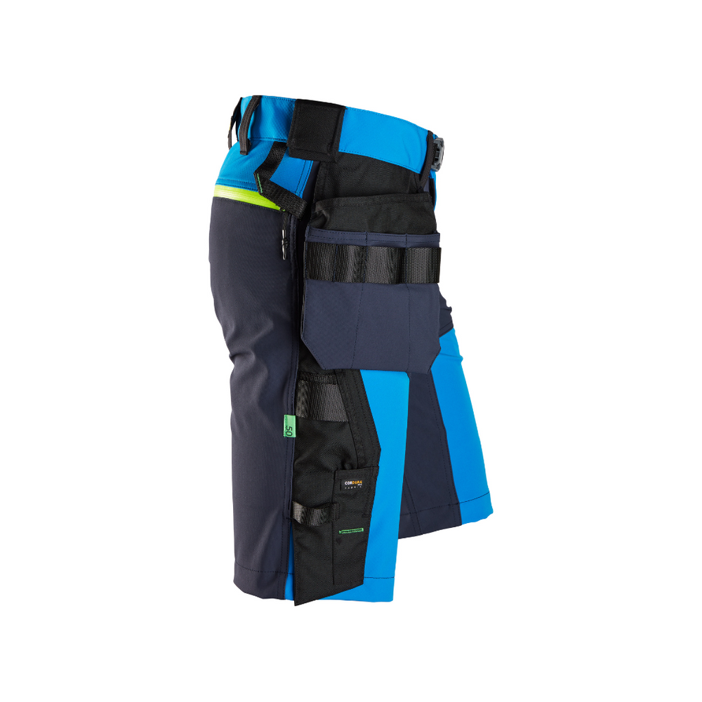 Short en tissu extensible Softshell avec poches holster - FlexiWork 6140 - OFFICINA.shop