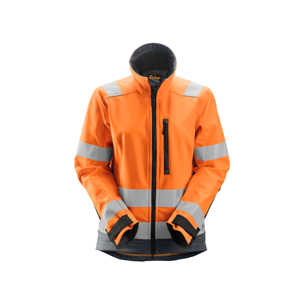 Veste Softshell pour femme, haute visibilité, Classe 2/3 - AllroundWork 1237 - OFFICINA.shop
