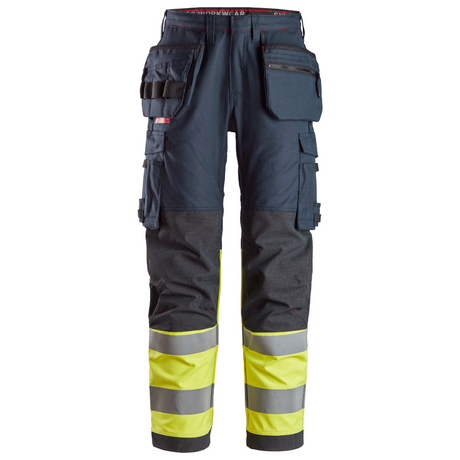 Pantalon de travail avec poches holster, haute visibilité, Classe 1 - 6263 ProtecWork - OFFICINA.shop