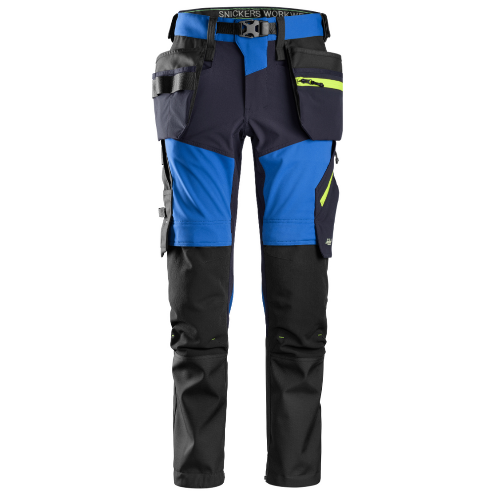 Pantalon en tissu extensible Softshell avec poches holster - FlexiWork 6940 - OFFICINA.shop