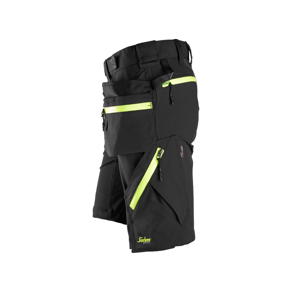 Short en tissu extensible Softshell avec poches holster - FlexiWork 6140 - OFFICINA.shop