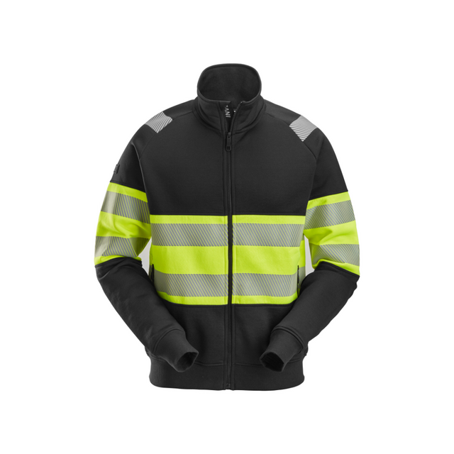 Veste haute visibilité avec fermeture à glissière pleine longueur, Classe 1 - 2834 - OFFICINA.shop