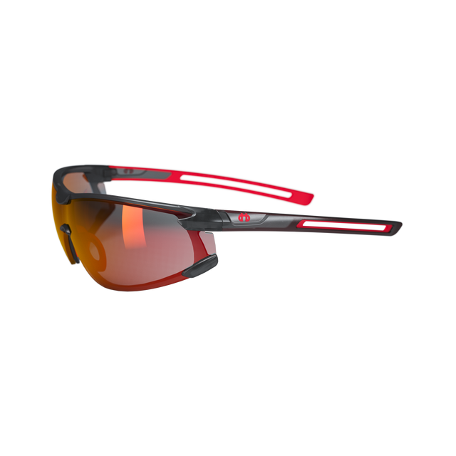 Lunettes de sécurité verres miroir rouge Hellberg Krypton Red - OFFICINA.shop