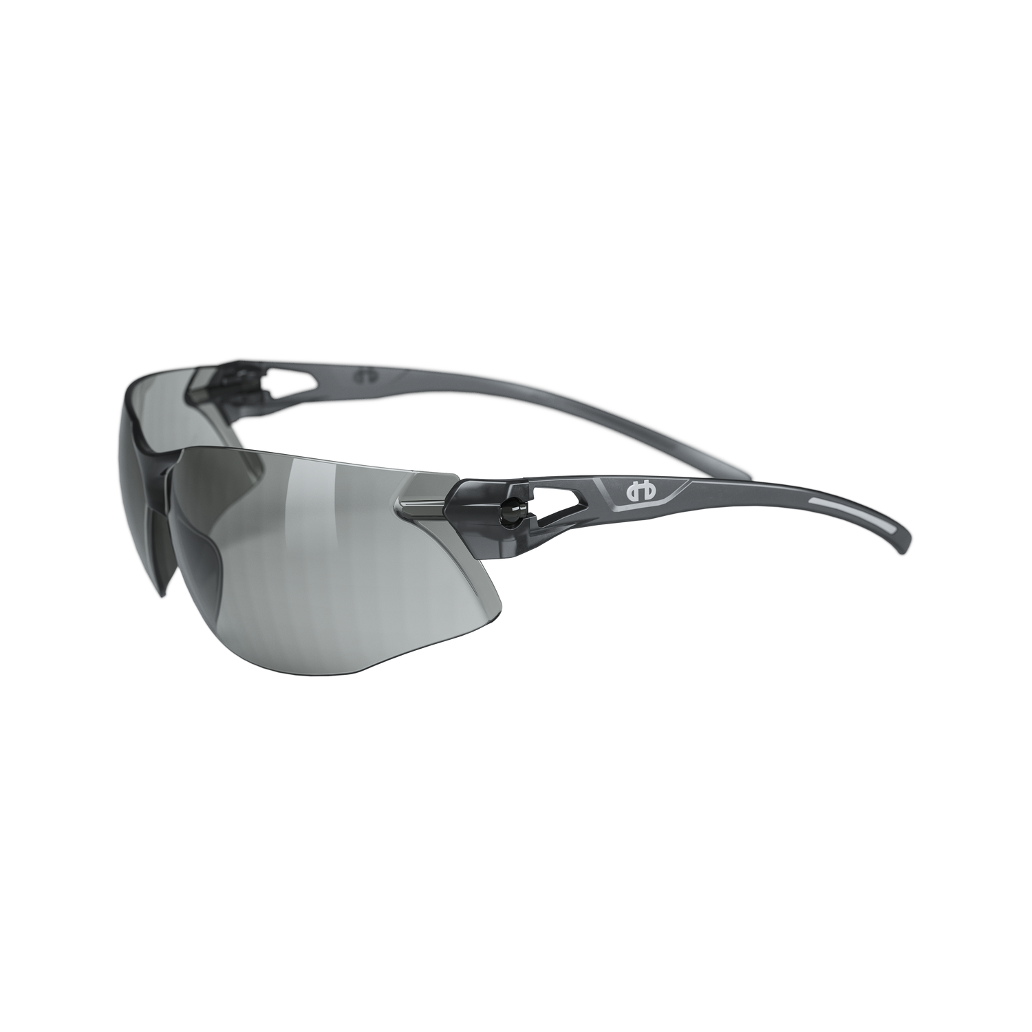 Lunettes de sécurité transparents Hellberg Oganesson Smoke 27614-091 - OFFICINA.shop
