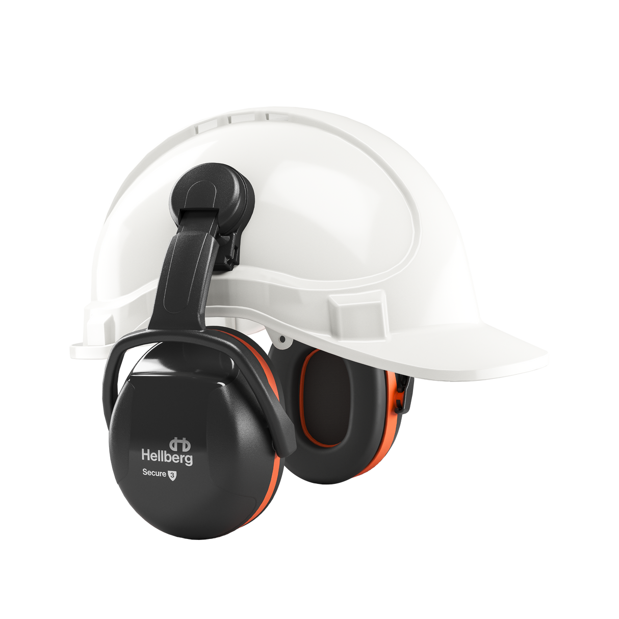 Casque anti-bruit Hellberg avec fixation de casque Secure 3 - OFFICINA.shop