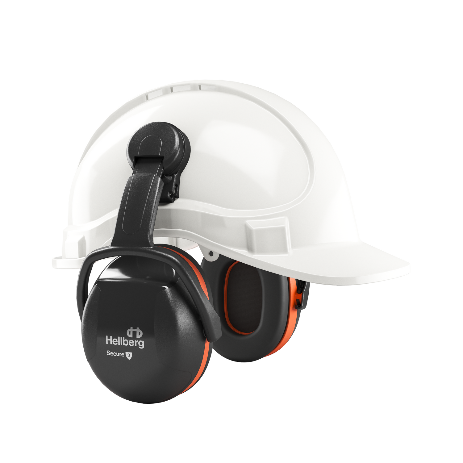 Casque anti-bruit Hellberg avec fixation de casque Secure 3 - OFFICINA.shop