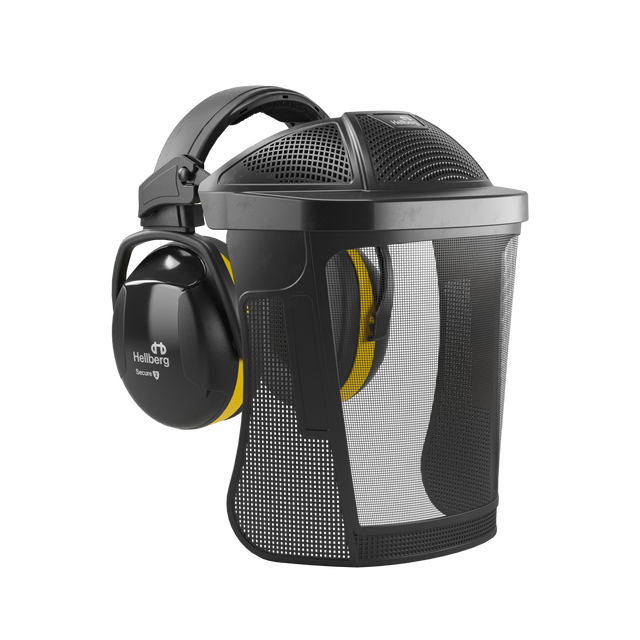 Casque anti-bruit SECURE 2 + visière Safe nylon mesh - OFFICINA.shop