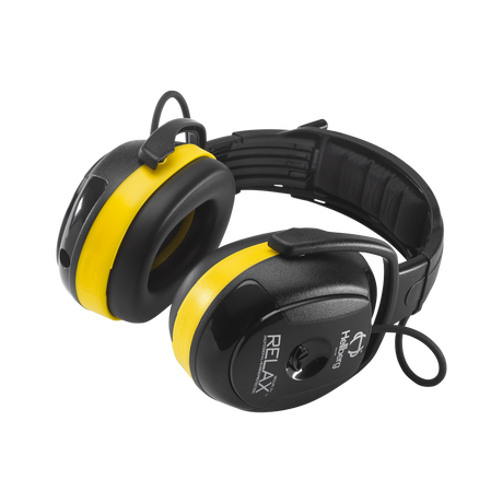 Casque anti-bruit avec radio Hellberg Relax avec arceau - 45002-001 - OFFICINA.shop