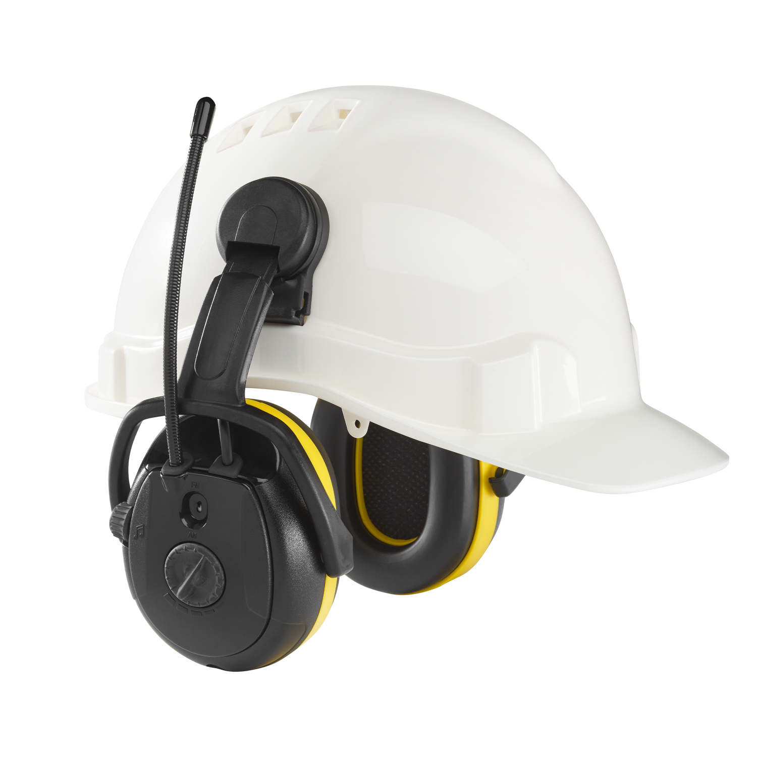 Casque anti-bruit avec radio Hellberg Relax monté sur casque - 45102-001 - OFFICINA.shop