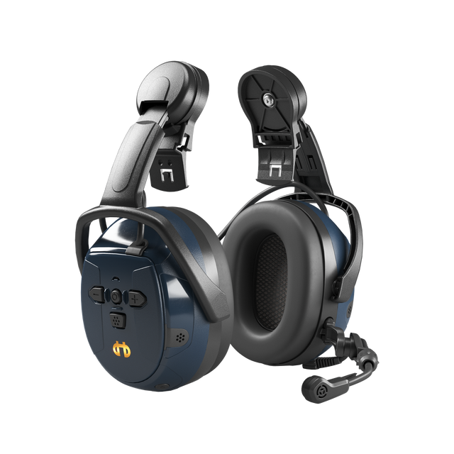 Hellberg Protection auditive Xstream MP avec fixation de casque et Bluetooth - 48112-001 - OFFICINA.shop