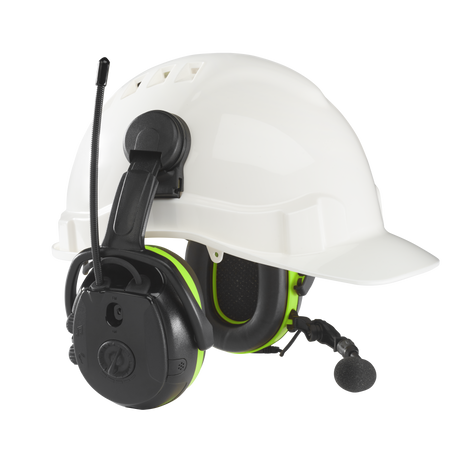 Casque anti-bruit actif fixation sur casque Hellberg MP Synergy 49112-001 - OFFICINA.shop
