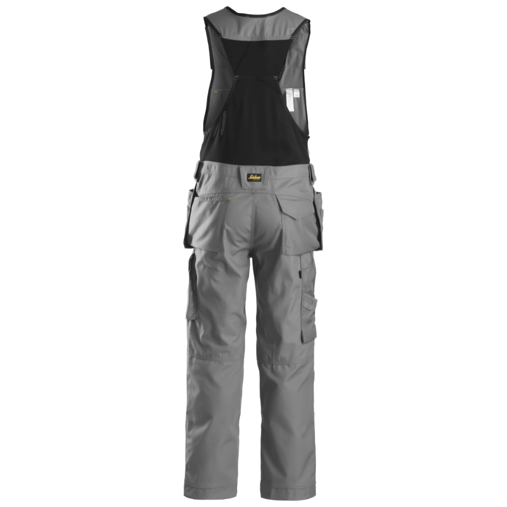 Salopette avec poches holster, Canvas+ 0214 gris - OFFICINA.shop