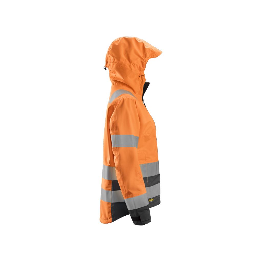 Veste imperméable pour femme en Shell, haute visibilité, Classe 2/3 - AllroundWork 1347 - OFFICINA.shop