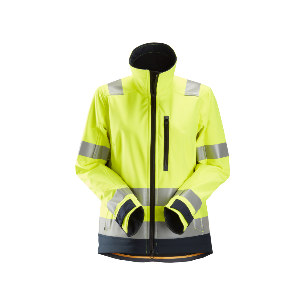 Veste Softshell pour femme, haute visibilité, Classe 2/3 - AllroundWork 1237 - OFFICINA.shop