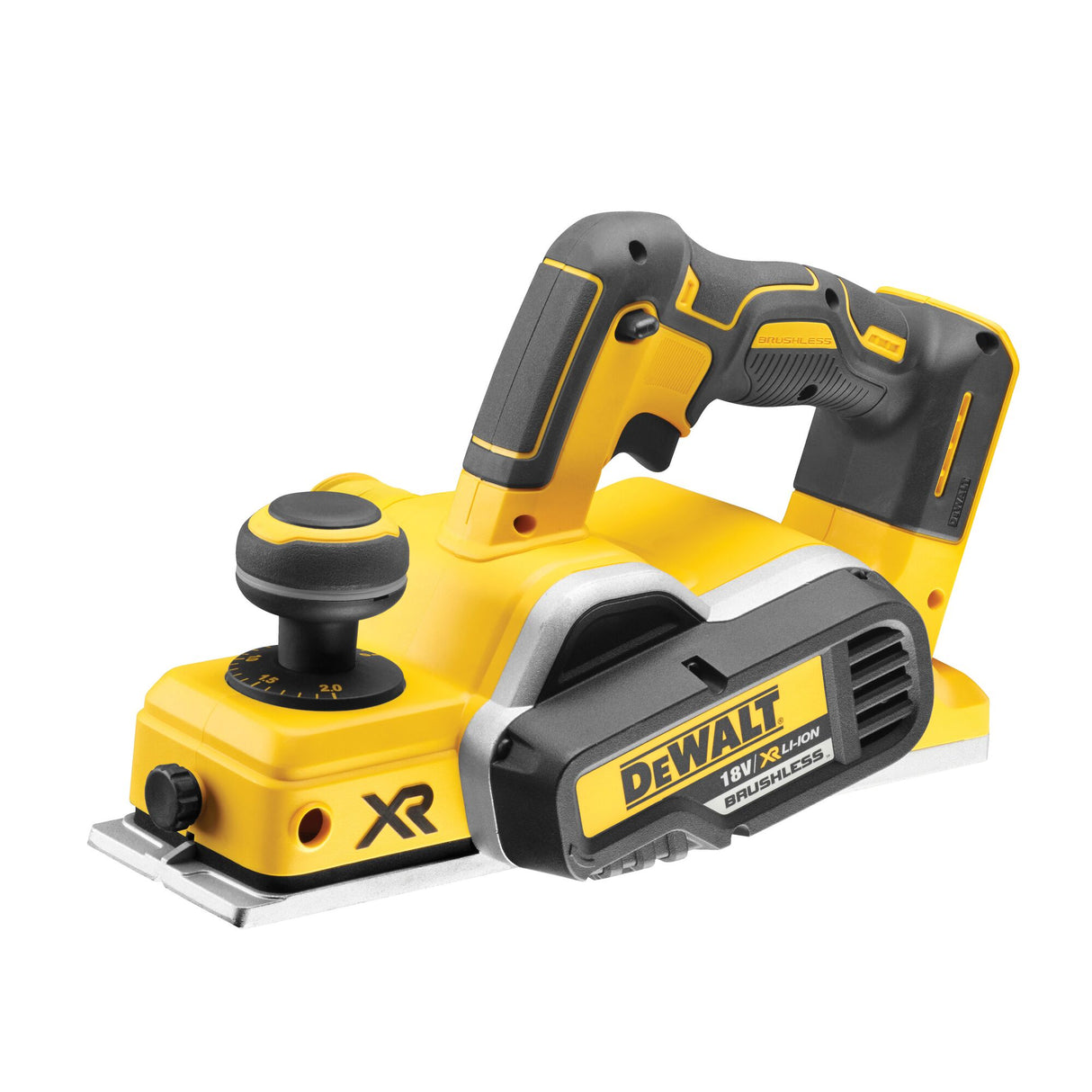 Rabot sans fil 18V 82mm (version nue) — DeWalt DCP580NT