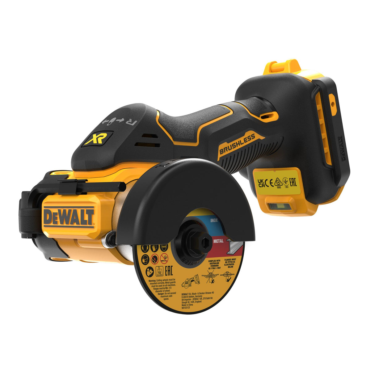 DeWalt DCS438N outil de coupe multimateriau 18V 76mm