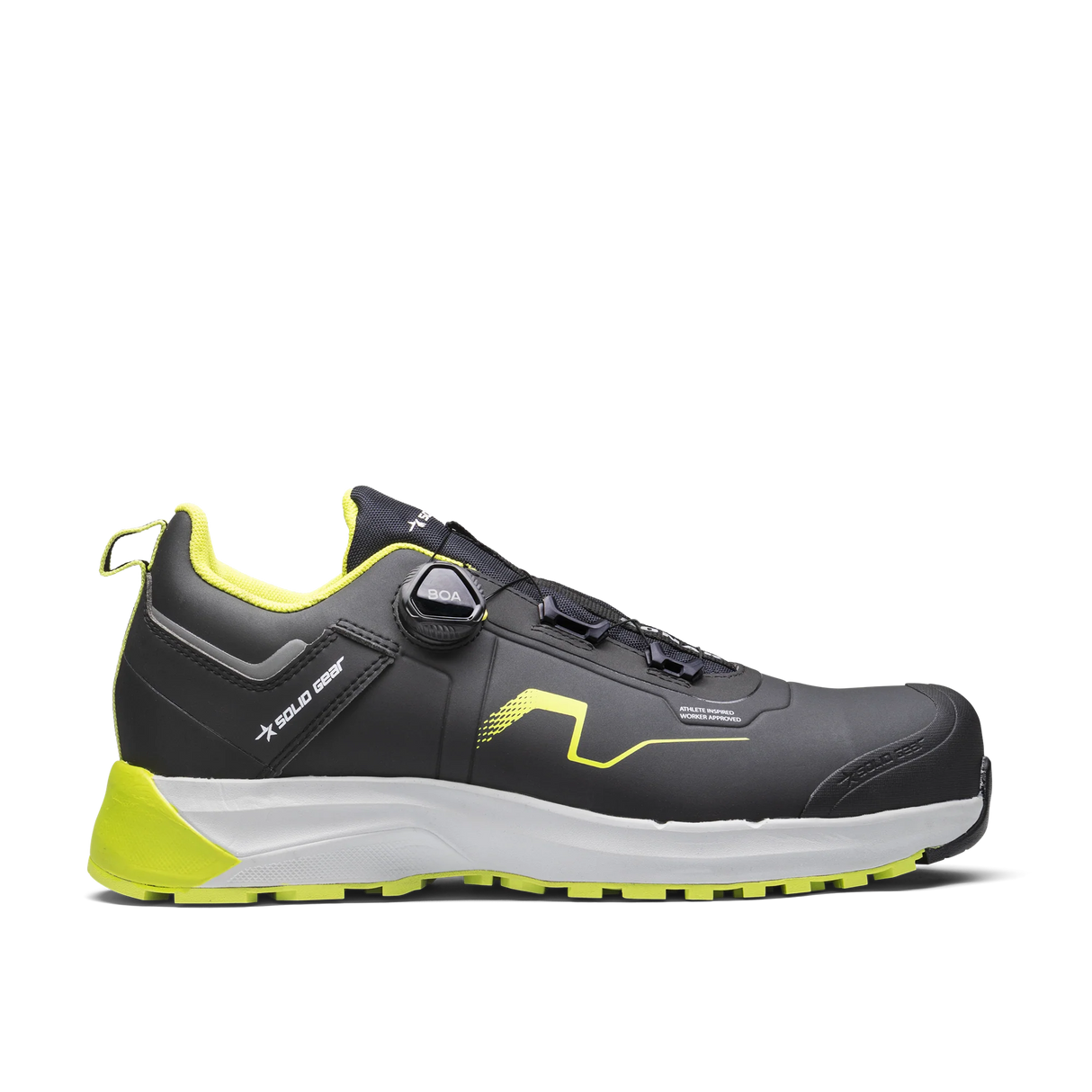 Solid Gear Sonar Low Green - Chaussure de sécurité basse S3S