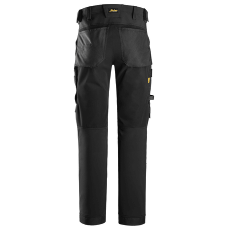 Pantalon Noir en tissu extensible dans 4 directions - AllroundWork 6375 - OFFICINA.shop