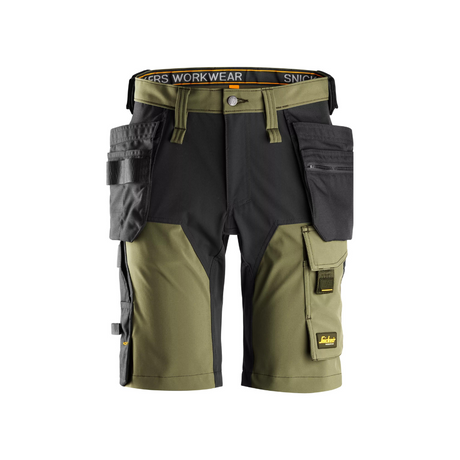 Shorts aus 4-Wege-Stretchstoff mit Holstertaschen – AllroundWork 6175