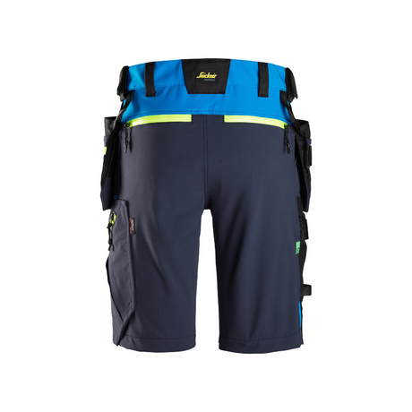 Short en tissu extensible Softshell avec poches holster - FlexiWork 6140 - OFFICINA.shop