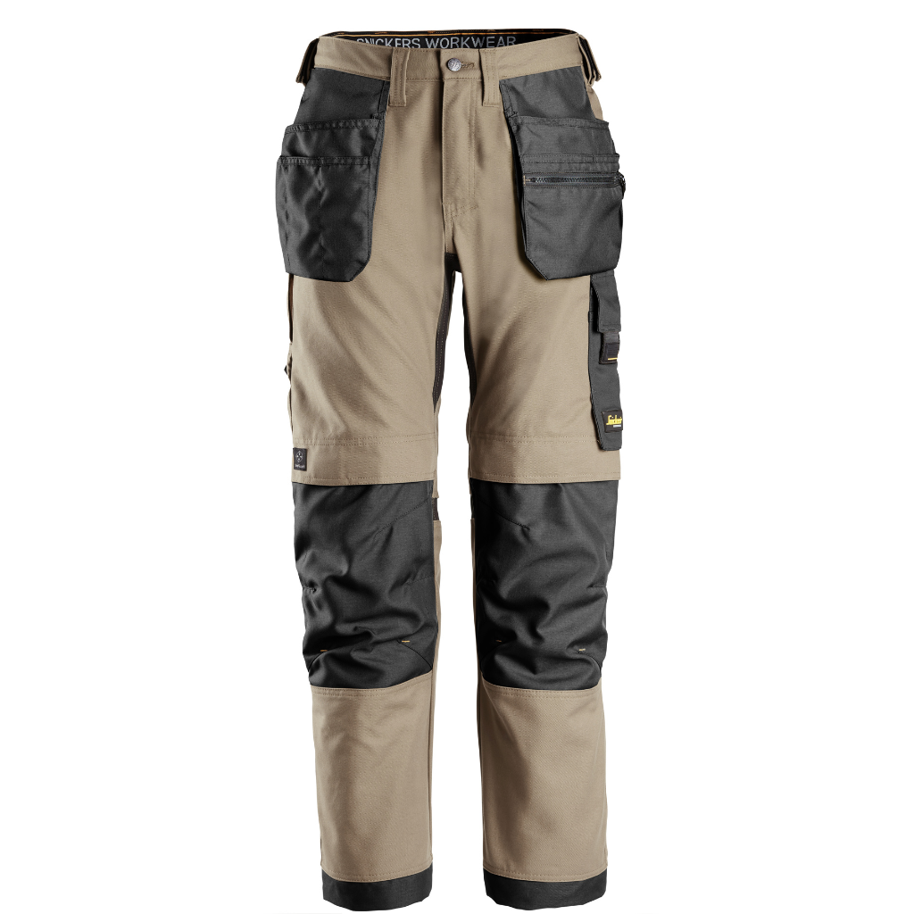 Pantalon Khaki de travail avec poches holster, Canvas+ 6224 - OFFICINA.shop