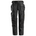 Pantalon Noir de travail avec poches holster, Canvas+ - 6224 - OFFICINA.shop