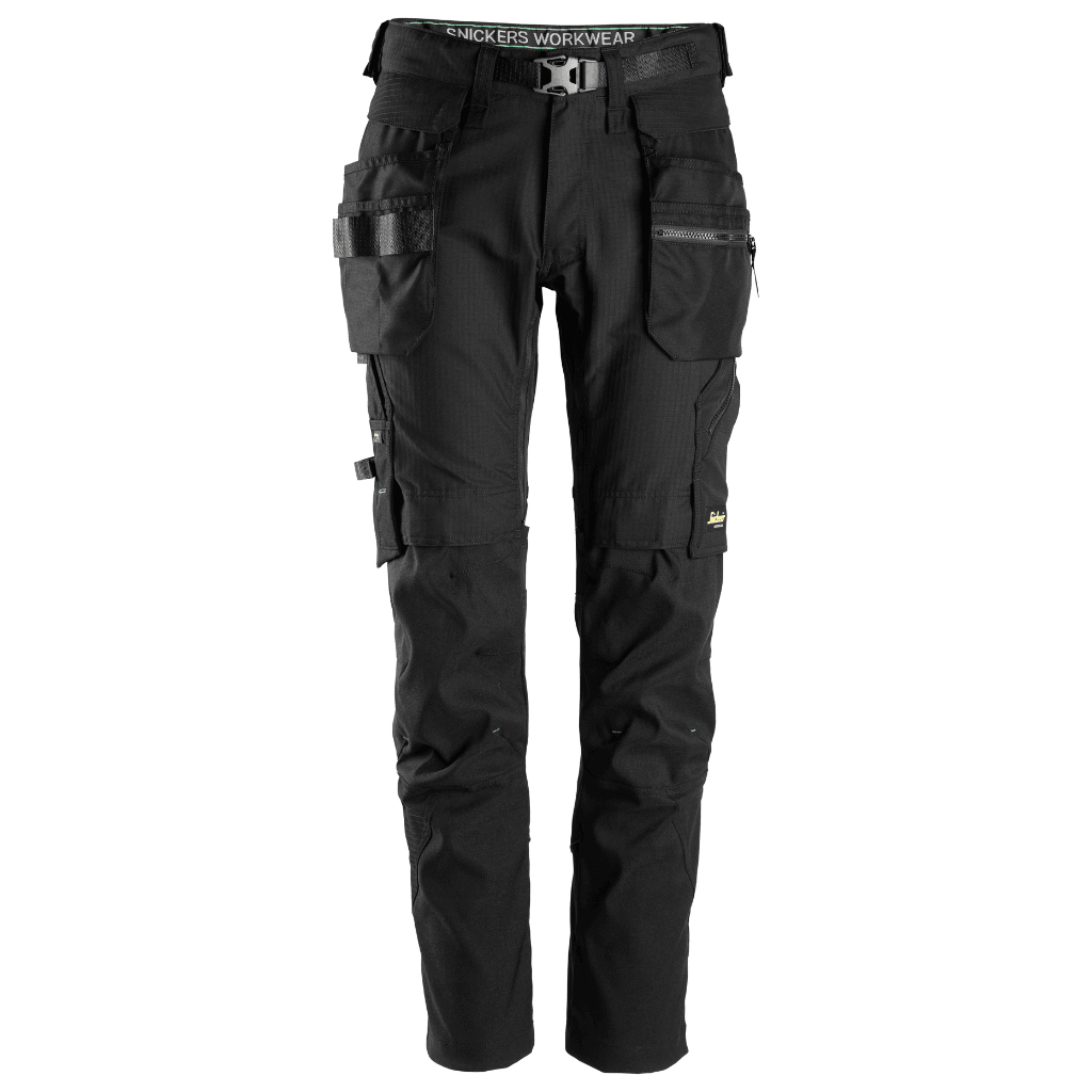 Pantalon de travail Noir avec poches holster détachables - 6972 FlexiWork - OFFICINA.shop