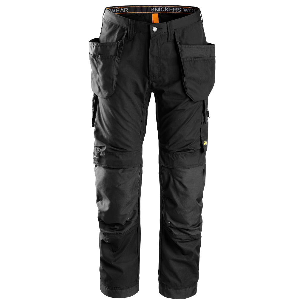 Pantalon Noir de travail avec poches holster - AllroundWork 6201 - OFFICINA.shop