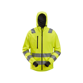 Sweat à capuche zippé, haute visibilité, Classe 2/3 - 8039 - OFFICINA.shop