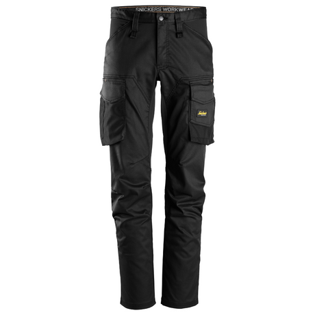 Pantalon Noir sans poches pour genouillères - AllroundWork 6803 - OFFICINA.shop