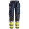 Pantalon de travail avec poches holster, haute visibilité, Classe 1 - 6263 ProtecWork - OFFICINA.shop