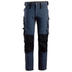 Pantalon Bleu foncé en tissu extensible - 6371 - OFFICINA.shop