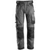 Pantalon+ Gris en tissu extensible avec coupe large - AllroundWork 6351 - OFFICINA.shop