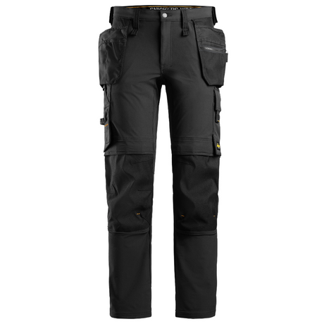 Pantalon Noir foncé en tissu extensible avec poches holster - AllroundWork 6271 - OFFICINA.shop