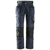 Pantalon d’artisan Bleu foncé avec poches holster, Rip-Stop - 3213 - OFFICINA.shop