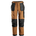 Pantalon Brun de travail avec poches holster, Canvas+ 6224 - OFFICINA.shop