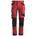 Pantalon Rouge en tissu extensible avec poches holster - AllroundWork 6241 - OFFICINA.shop