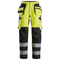 Pantalon de travail renforcé au niveau de tibia avec poches holster haute visibilité, Classe 2 - ProtecWork 6264 - OFFICINA.shop