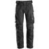 Pantalon+ Noir en tissu extensible avec coupe large - AllroundWork 6351 - OFFICINA.shop