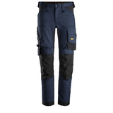 Pantalon Bleu foncé en tissu extensible - AllroundWork 6341 - OFFICINA.shop