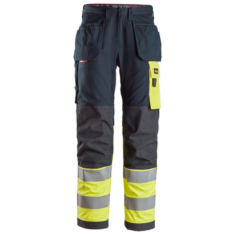 Pantalon de travail avec poches holster, haute visibilité, Classe 1 - ProtecWork 6276 - OFFICINA.shop