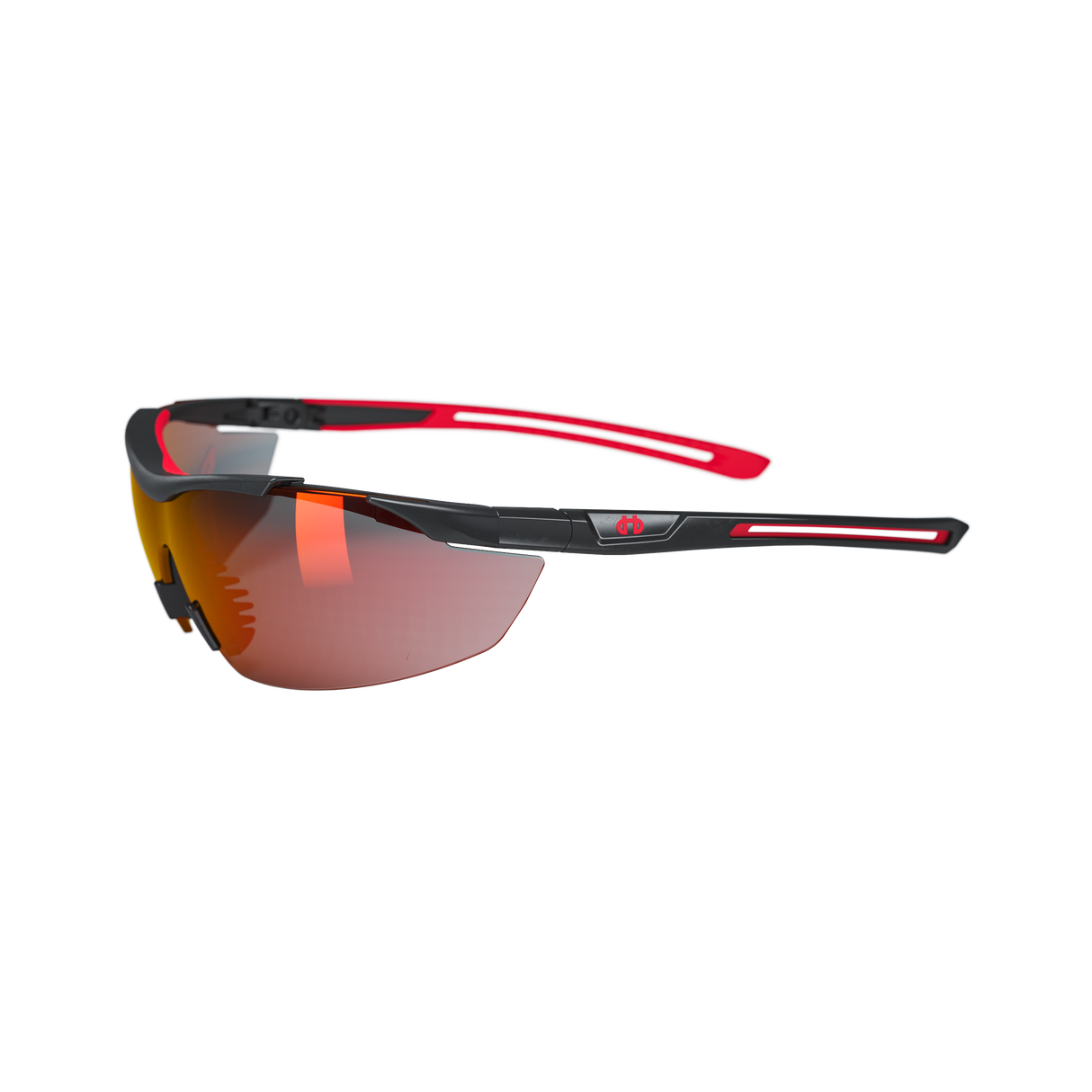 Lunettes de sécurité verres miroir rouge Hellberg Argon Red 23333-001 - OFFICINA.shop