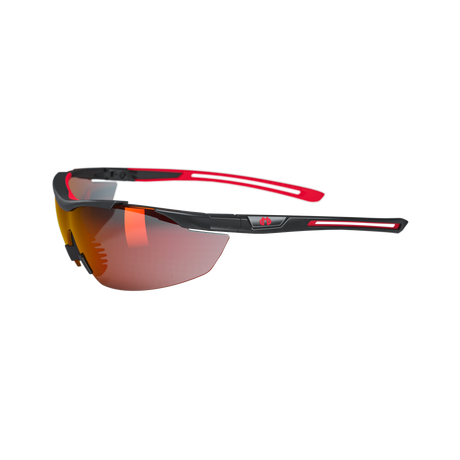 Lunettes de sécurité verres miroir rouge Hellberg Argon Red 23333-001 - OFFICINA.shop