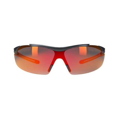 Schutzbrille mit roten Spiegelgläsern Hellberg Argon Red 23333-001 