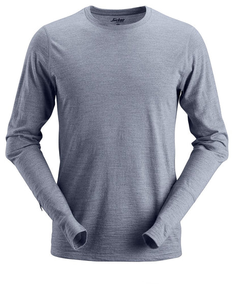T-shirt à manches longues en laine - 2427