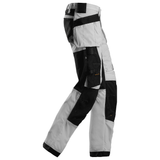 Pantalon Blanc avec poches holster en tissu extensible pour femme - AllroundWork 6247 - OFFICINA.shop