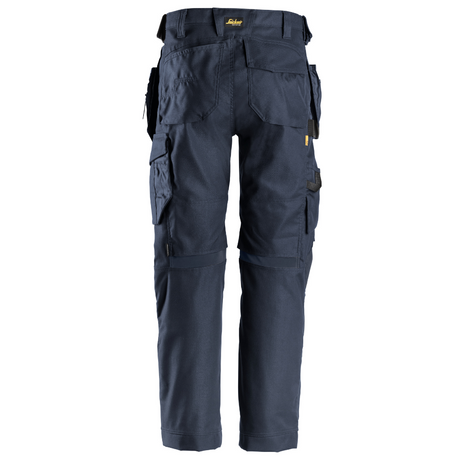 Pantalon Bleu foncé de travail avec poches holster, Canvas+ 6224 - OFFICINA.shop