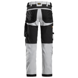 Pantalon Blanc en tissu extensible - AllroundWork 6341 - OFFICINA.shop