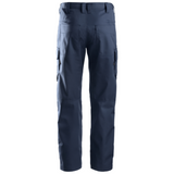 Pantalon de service Bleu foncé avec poches pour genouillères - 6801 - OFFICINA.shop